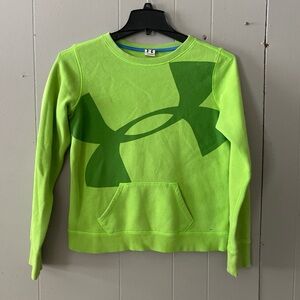 Under Armour Youth Size XL Pullover Green/Blue